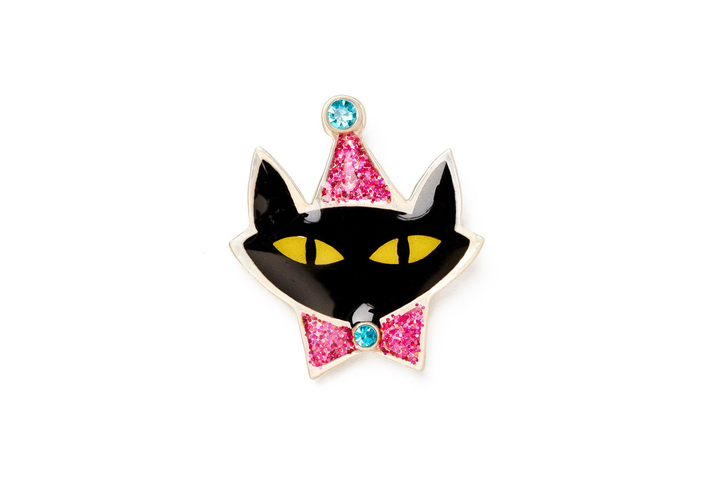 Purrfect Party Brooch