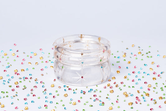 Set of Three Sparkling Gems Bangles