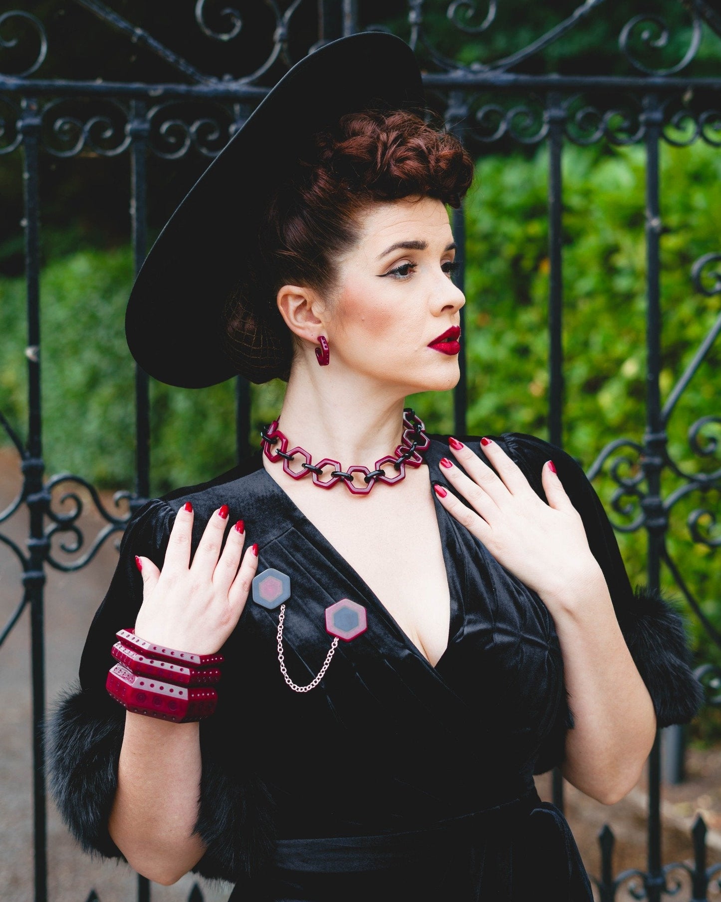 Crush Double Brooch