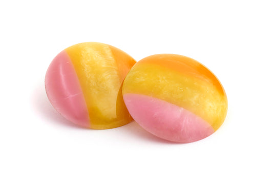 Hottie Stripe Button Earrings