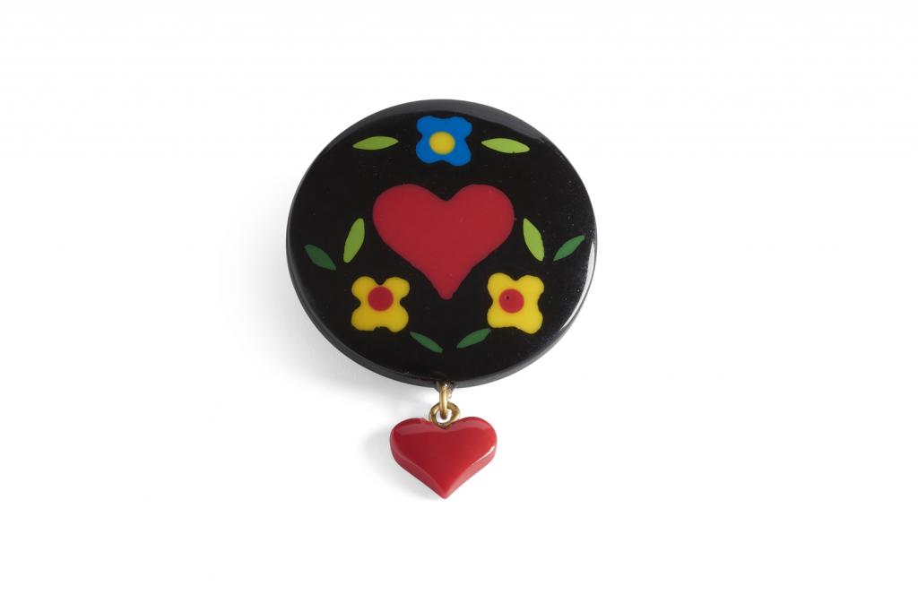 Folklore Black Drop Brooch