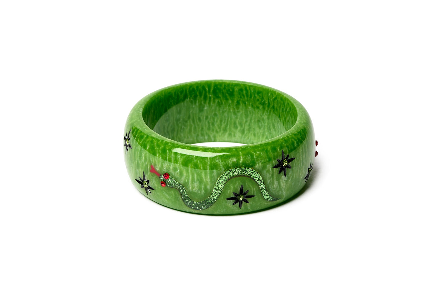 Narrow Slither Candy Cane Bangle