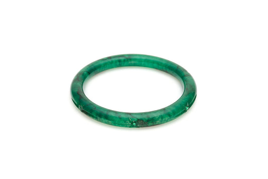 Narrow Monster Mash Carved Bangle