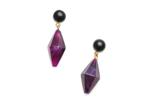 Potion Carved Drop Earrings