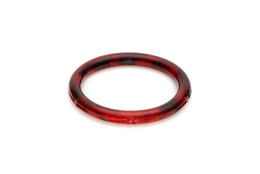 Narrow Vamp Carved Bangle