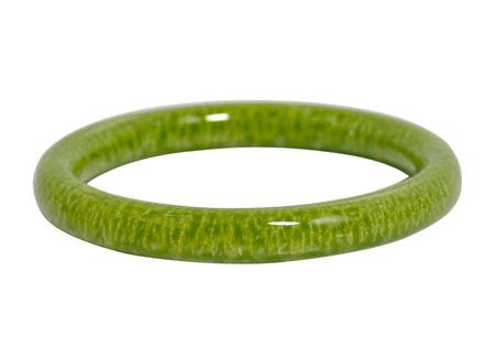 Narrow Green Daisies Bangle Smaller Maide n