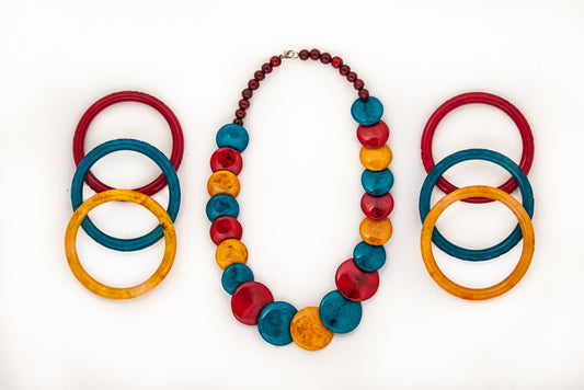 Fakelite Disc Necklace