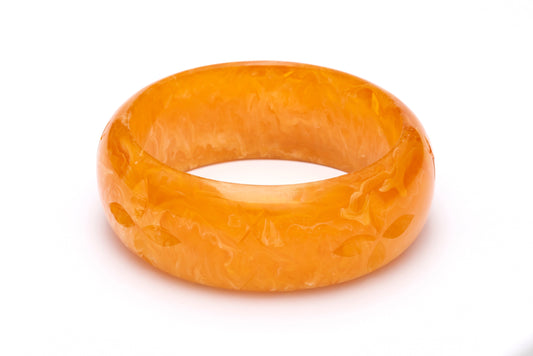 Wide Butterscotch Duchess Bangle