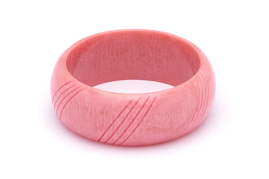 Wide Cadi Pink Duchess Bangle