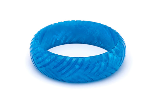 Wide Teal Duchess Bangle