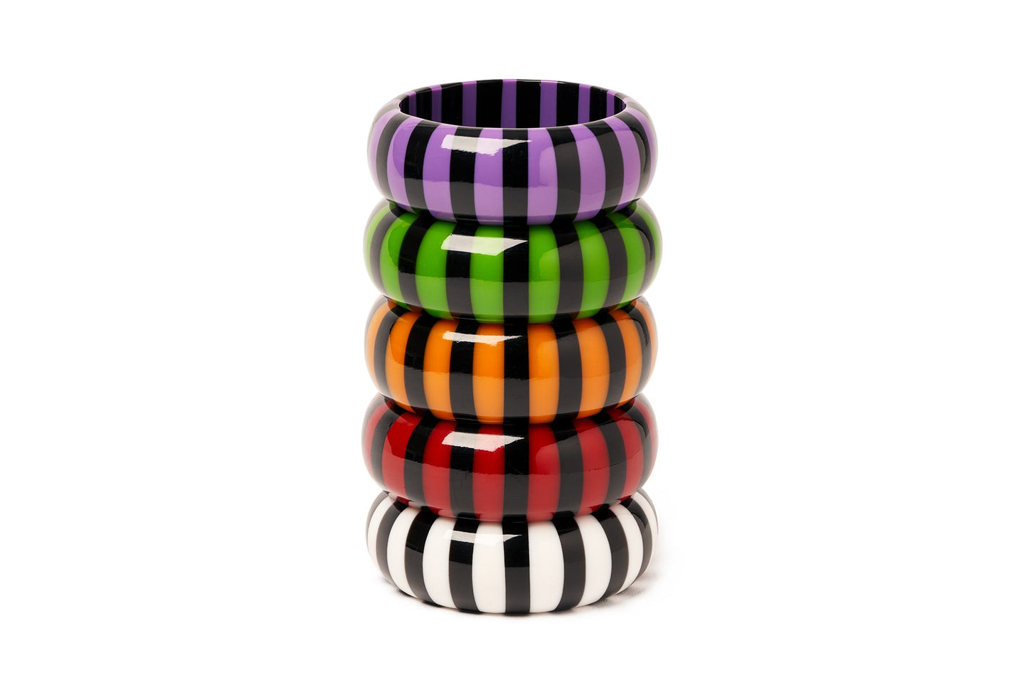 Wide Crimson Bangle