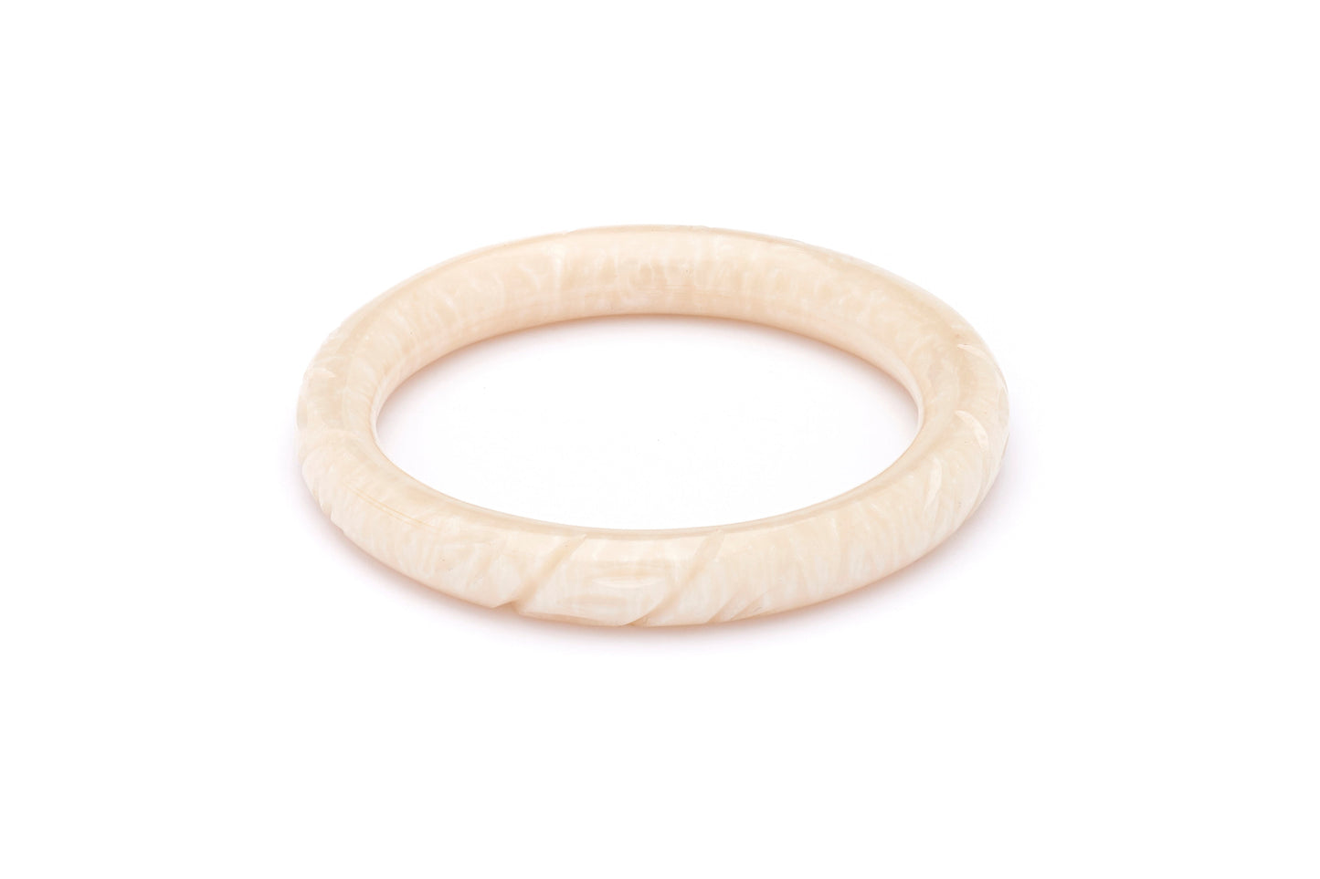 Pearl Carved Maiden Bangle