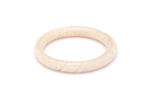 Pearl Carved Maiden Bangle