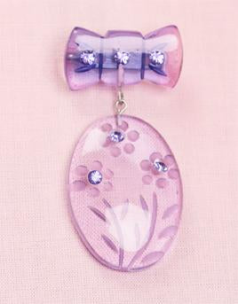 Miss Victory Violet for Splendette Lilac Brooch