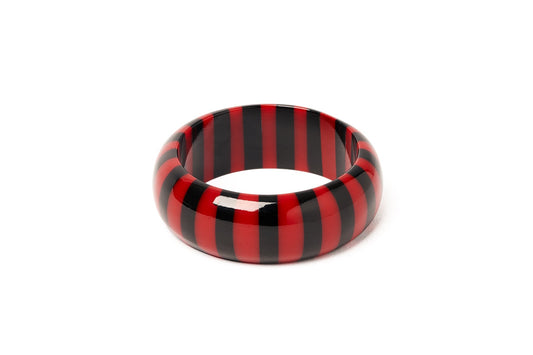 Wide Crimson Bangle