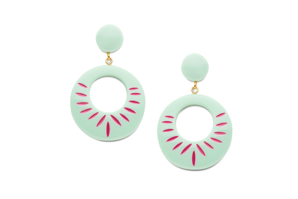 Parrot and Flamingo Set of 3 Bangles
