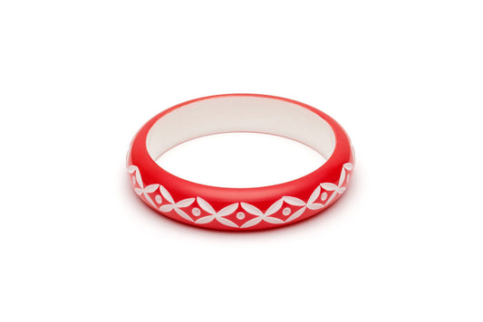 Splendette Midi Lover Carved Bangle
