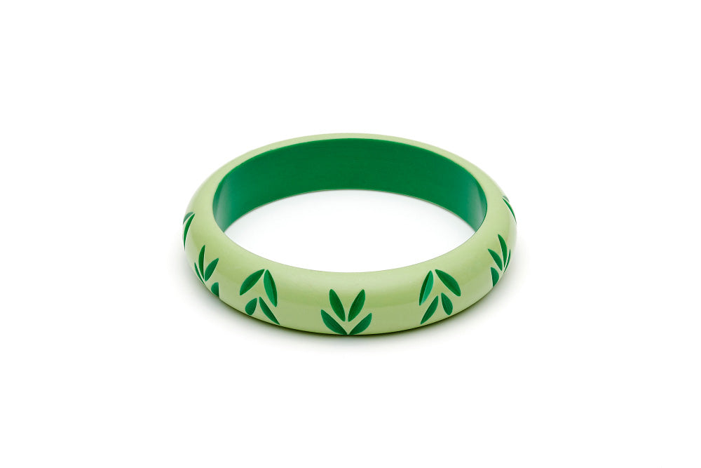 Splendette Midi Spring Carved Bangle