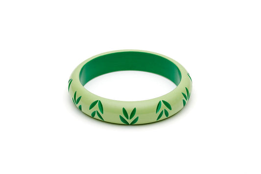 Splendette Midi Spring Carved Bangle