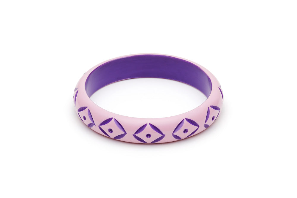 Midi Clematis Carved Duchess Bangle