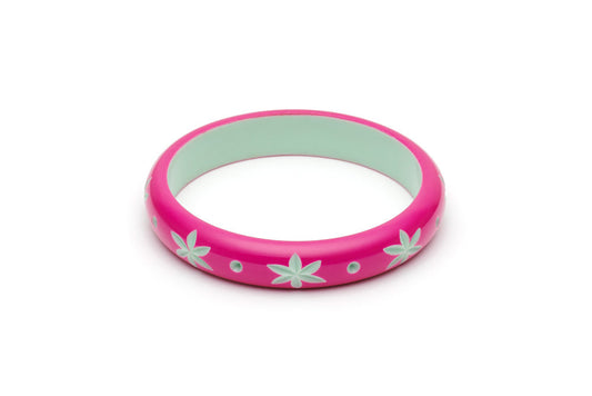 Splendette Midi Flamingo Carved Duchess Bangle