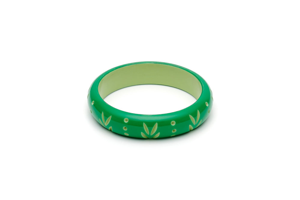 Splendette Midi Summer Carved Bangle