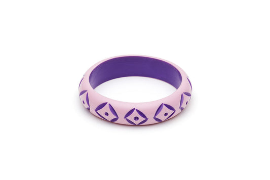 Midi Clematis Carved Maiden Bangle