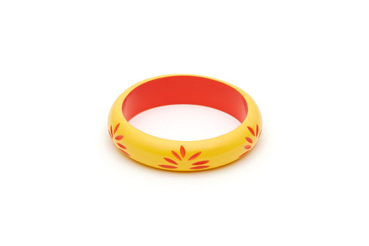 Splendette Midi Sunrise Carved Maiden Bangle