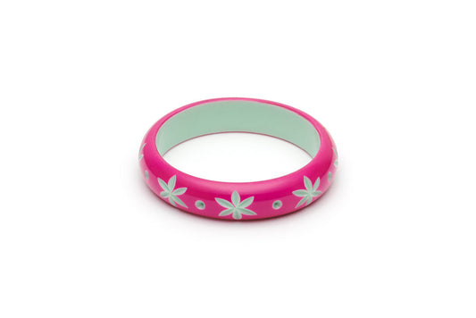 Splendette Midi Flamingo Carved Maiden Bangle