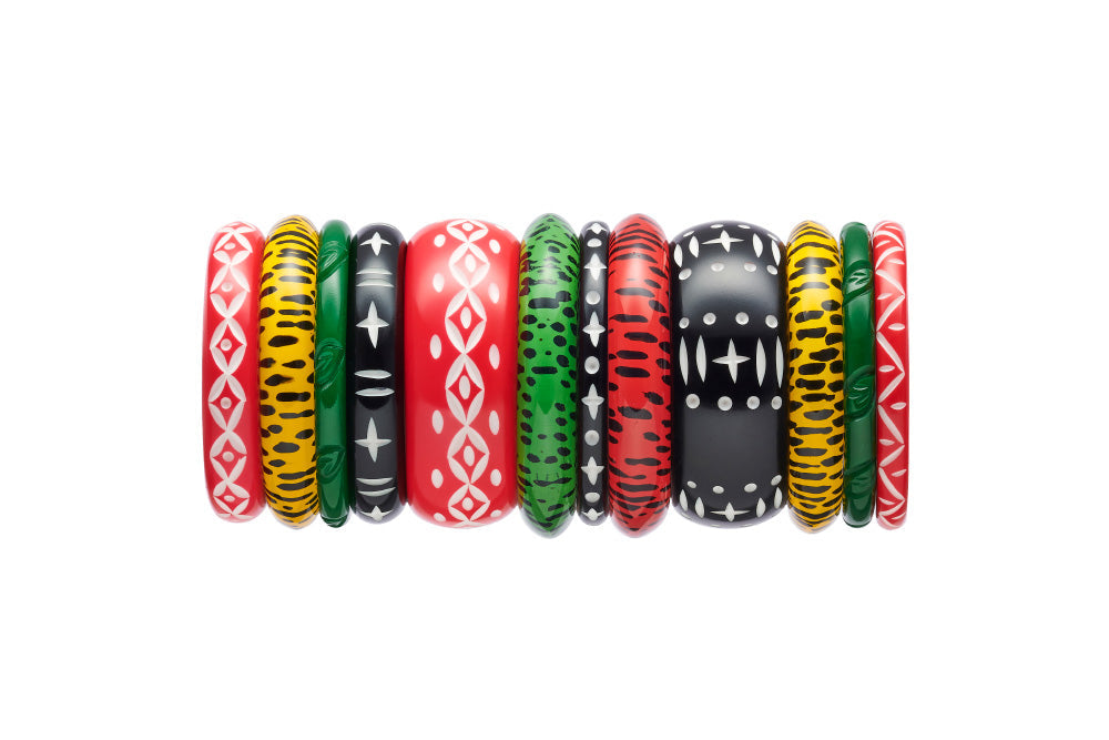 Hater and Lover Set of 3 Duchess Bangles