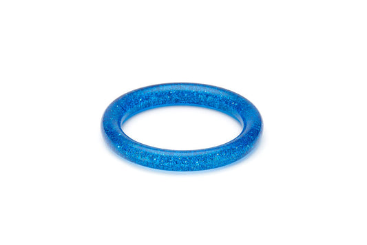 Archive - Narrow Blue Glitter Maiden Bangle