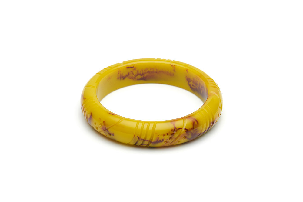 Handmade style midi bangle in catkin