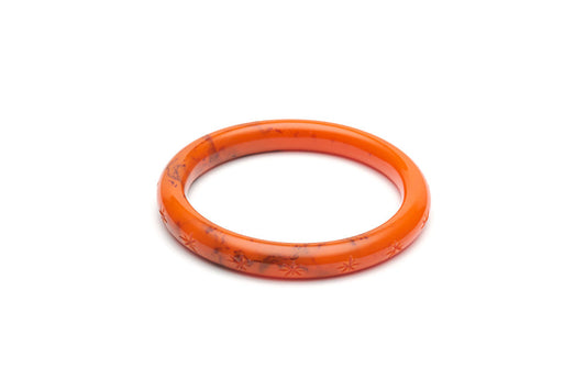 1940s style narrow bangle in fox