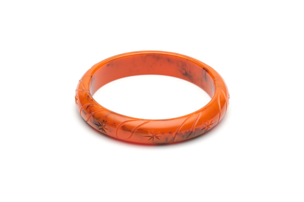 1940s style midi duchess bangle in fox
