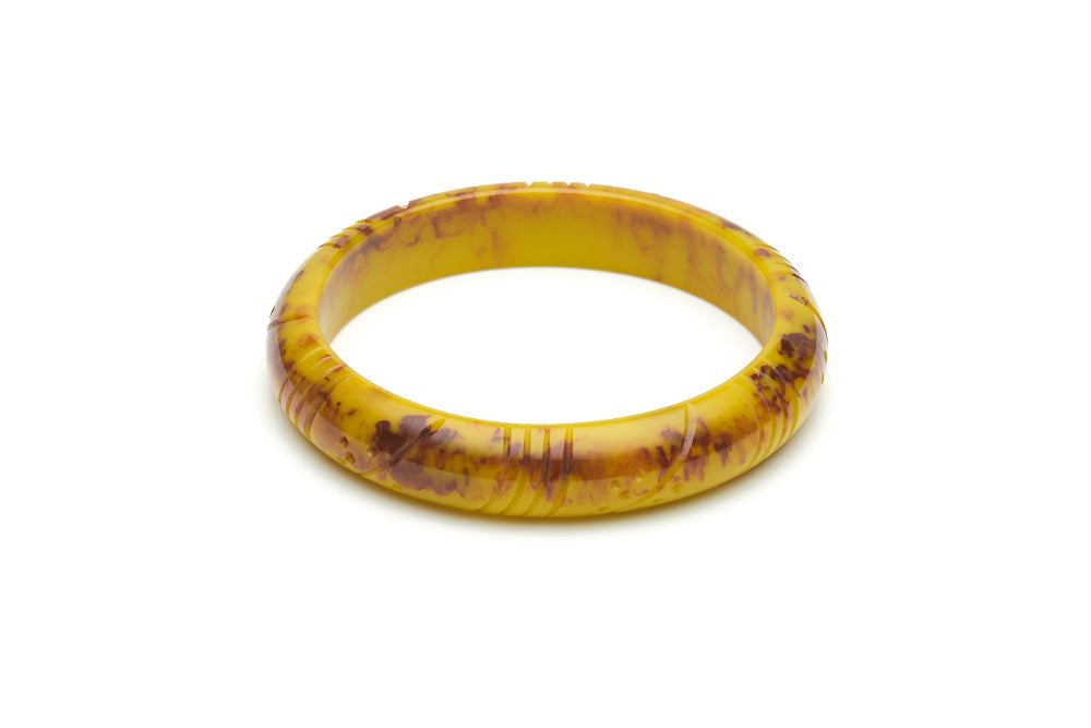 Handmade style midi duchess bangle in catkin