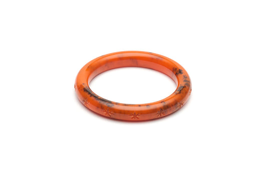 1940s style narrow maiden bangle in fox