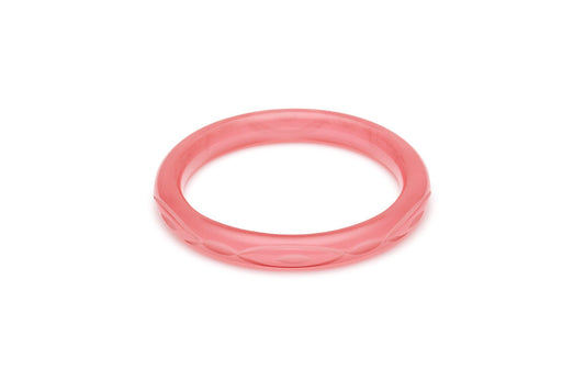 Narrow Rose Fakelite Bangle