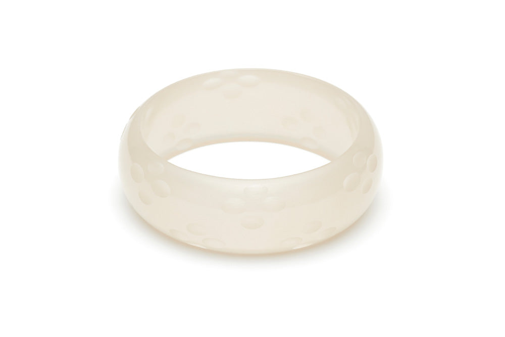 Wide Coconut Fakelite Duchess Bangle