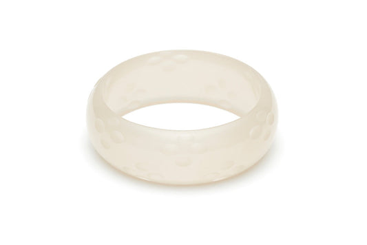 Wide Coconut Fakelite Duchess Bangle