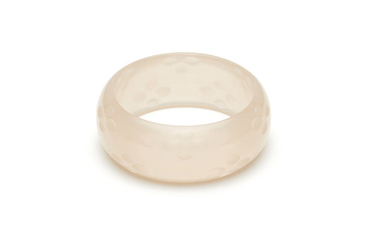 Wide Coconut Fakelite Bangle