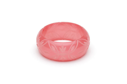 Wide Rose Fakelite Maiden Bangle