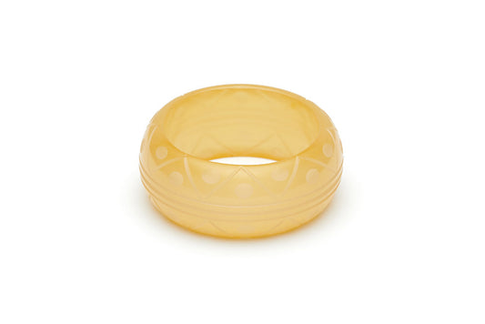 Wide Sherbet Fakelite Maiden Bangle