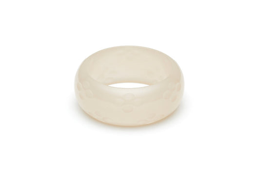Wide Coconut Fakelite Maiden Bangle