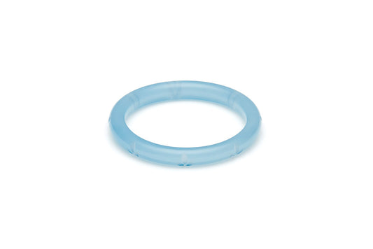 Narrow Frosty Fakelite Maiden Bangle