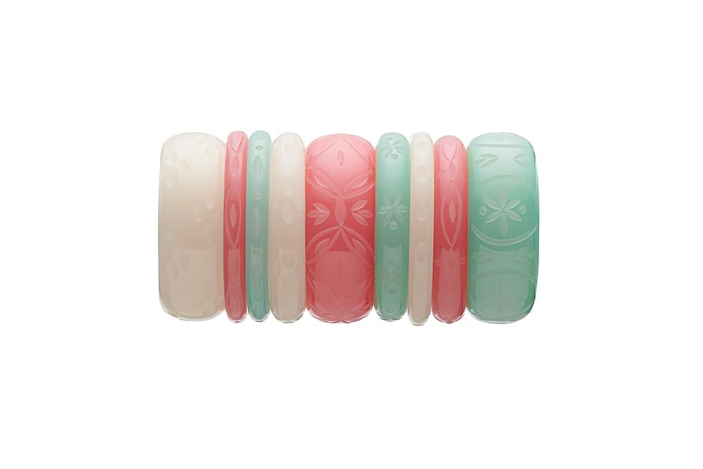 Wide Coconut Fakelite Duchess Bangle
