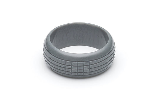 Vintage Style Bangle in Stone Grey Fakelite