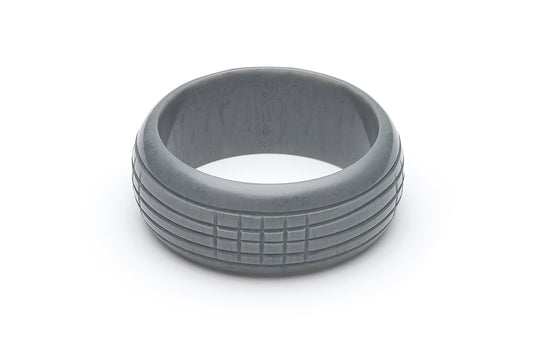 Vintage Style Bangle in Stone Grey Fakelite