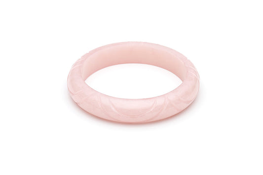 Midi Pale Peach Fakelite Duchess Bangle