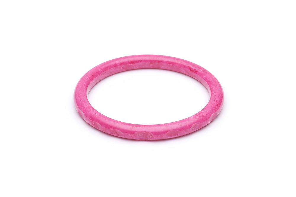 1950s Style Larger Sized Bangle in Candy Pink