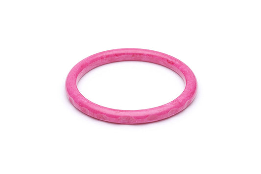 1950s Style Larger Sized Bangle in Candy Pink